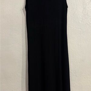 a new day Strapless Black Maxi Dress - Classic Solid